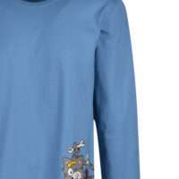 Woody Jongens-Heren pyjama, blauw