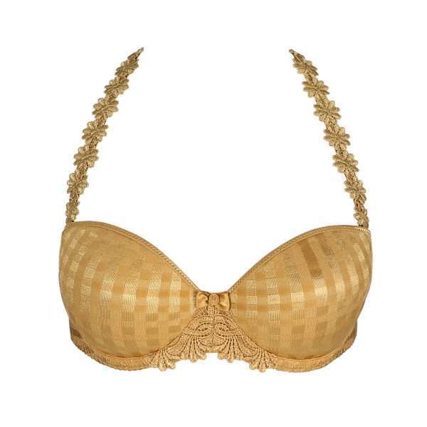 AVERO gold mousse bh - strapless