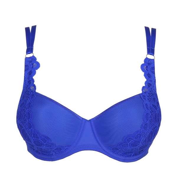 FIRST NIGHT electric blue balconnet bh met mousse cups