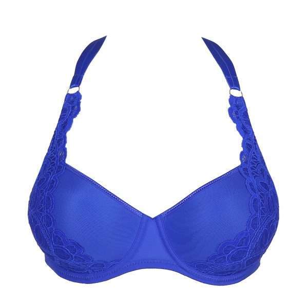 FIRST NIGHT electric blue balconnet bh met mousse cups