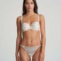 NATHY Pearled Ivory balconnet bh met mousse cups