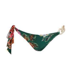 WOOLF garden bikini heupslip met koordjes