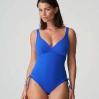 HOLIDAY electric blue triangelbadpak met mousse