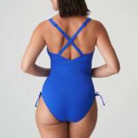HOLIDAY electric blue triangelbadpak met mousse