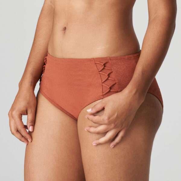 MANUIA burnt amber bikini tailleslip