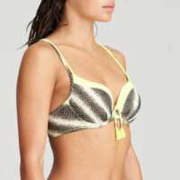 MURCIA Yellow flash bikini hartvorm met mousse