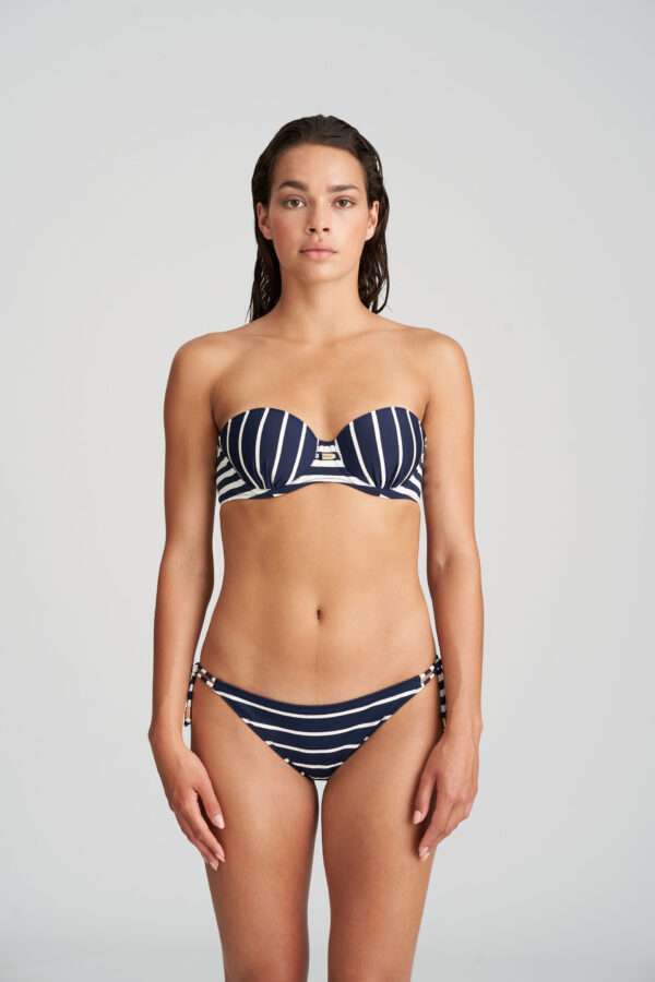CADIZ Water Blue strapless bikini met mousse