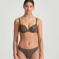 HUGH olive green voorgevormde bh - hartvorm