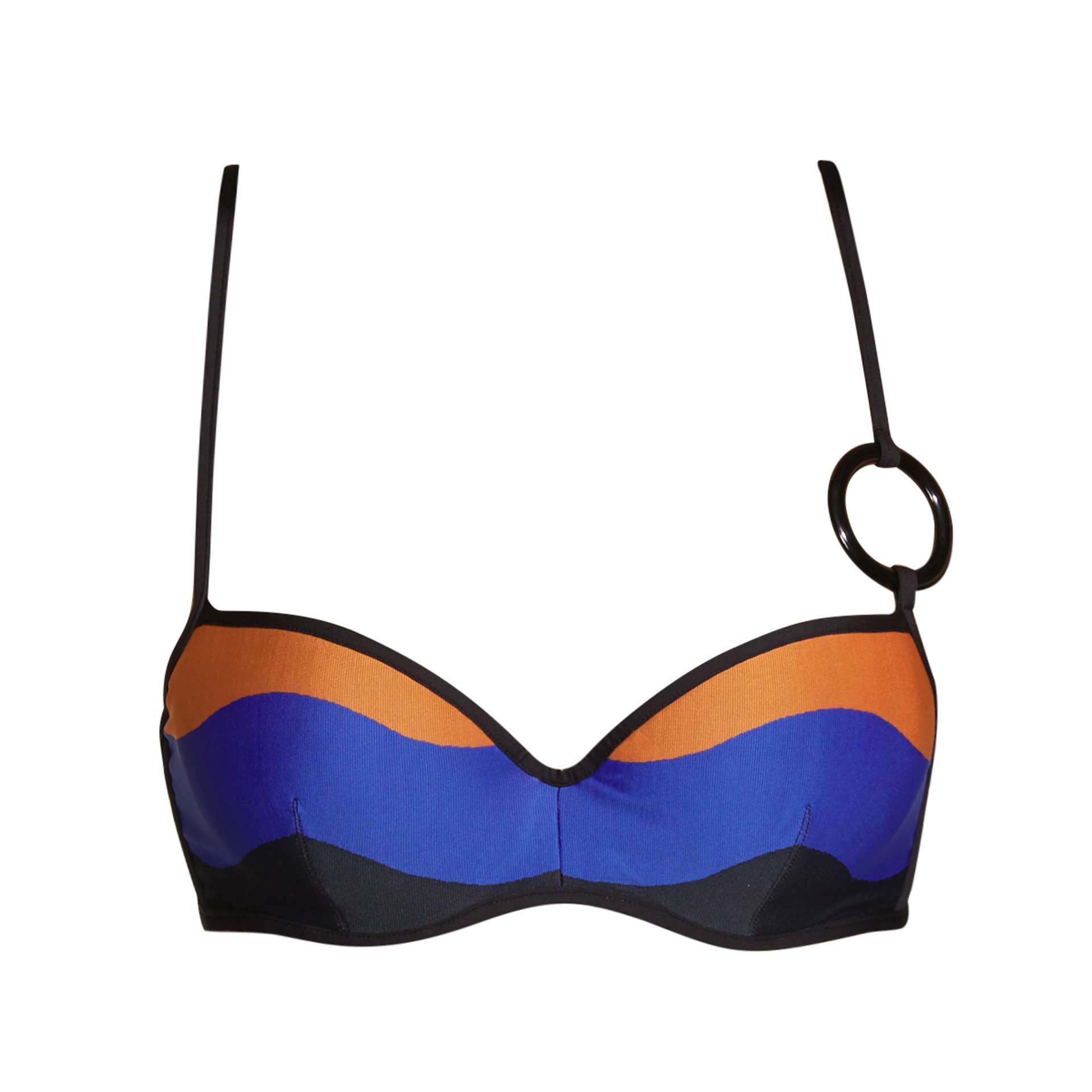 DENIS blauw voorgevormde balconette bikini