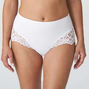 FIRST NIGHT Wit tailleslip