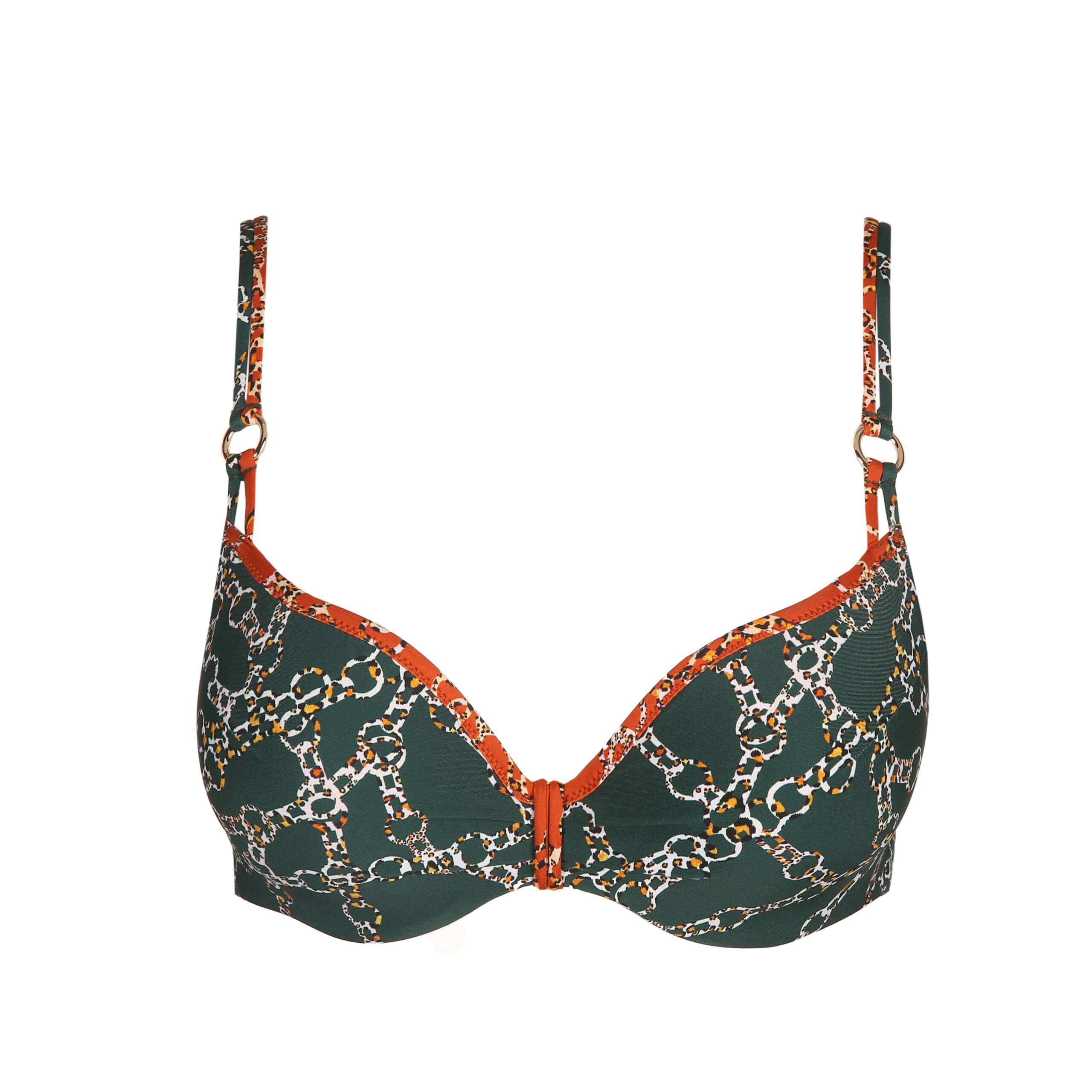TAZAR Malachite voorgevormde bikini hartvorm TAZAR Malachite voorgevormde bikini hartvorm