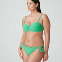 MARINGA Lush Green bikini heupslip met koordjes