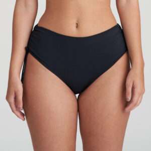 DAHU zwart bikini tailleslip met koordjes