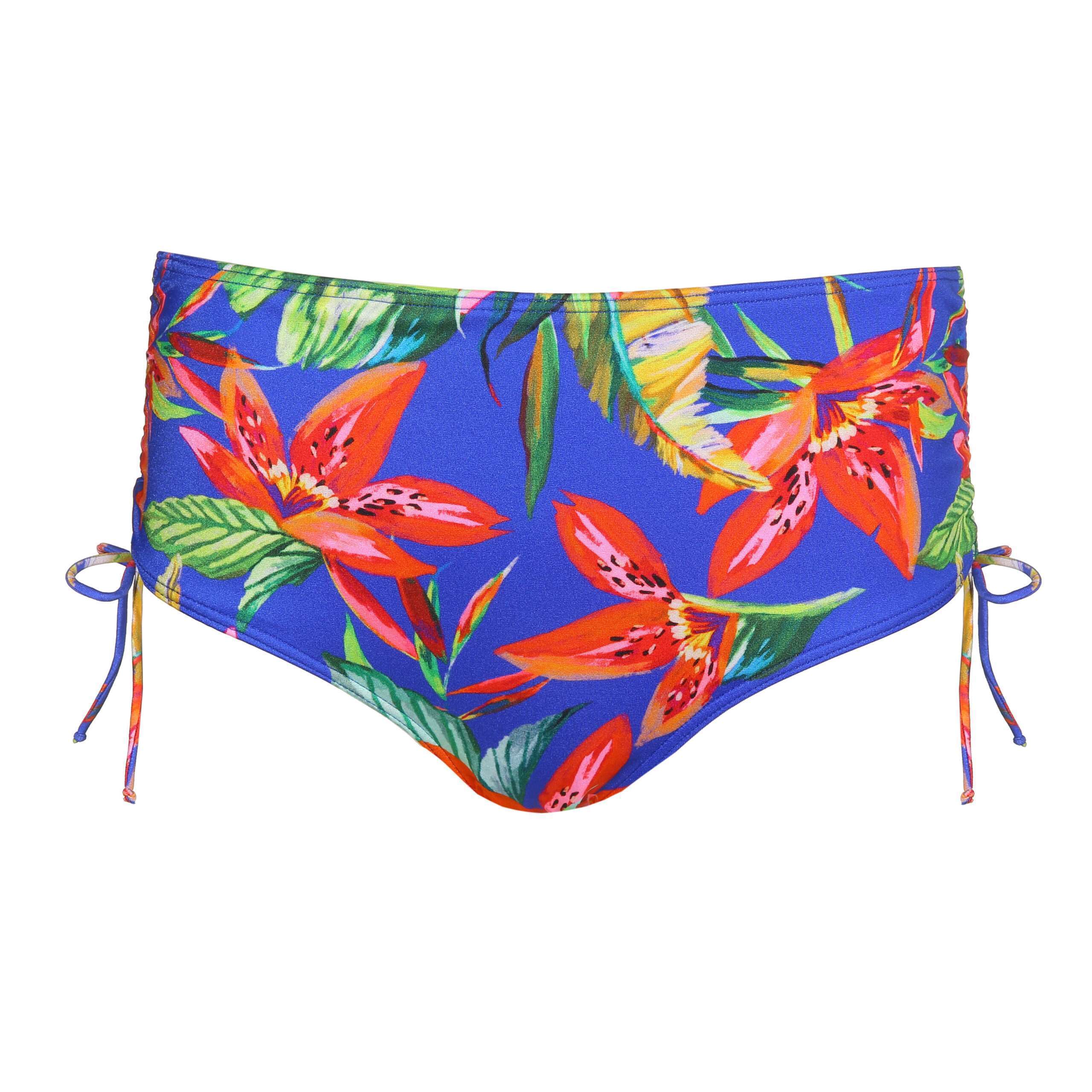 LATAKIA Tropical Rainforest bikini tailleslip met koordjes LATAKIA Tropical Rainforest bikini tailleslip met koordjes