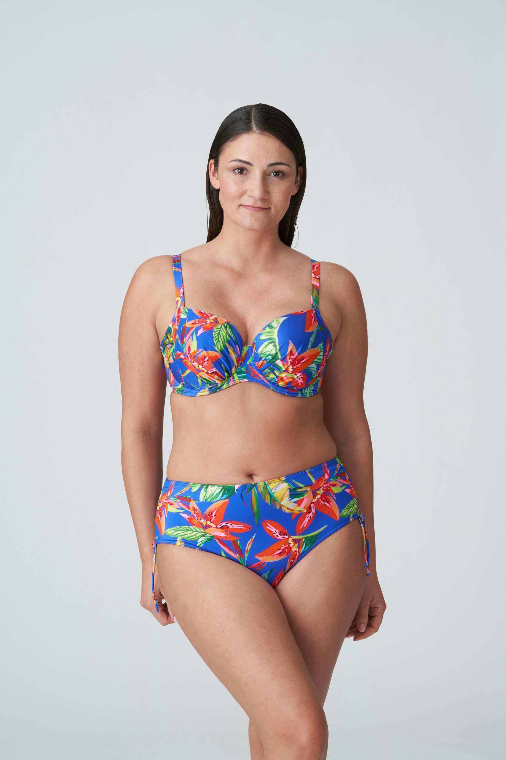LATAKIA Tropical Rainforest bikini tailleslip met koordjes LATAKIA Tropical Rainforest bikini tailleslip met koordjes
