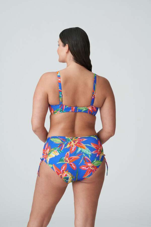 LATAKIA Tropical Rainforest bikini tailleslip met koordjes
