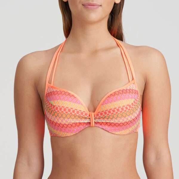 ALMOSHI juicy peach voorgevormde bikini hartvorm