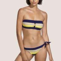 COLITA summer stripes voorgevormde bikini strapless