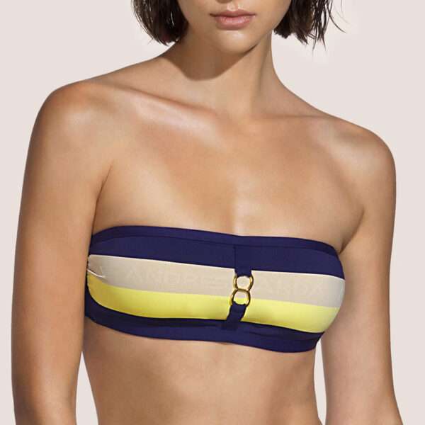 COLITA summer stripes voorgevormde bikini strapless