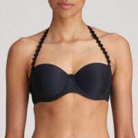 TOM charbon mousse bh - strapless