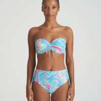 ARUBANI Ocean Swirl voorgevormde bikini strapless