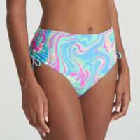 ARUBANI Ocean Swirl bikini tailleslip met koordjes