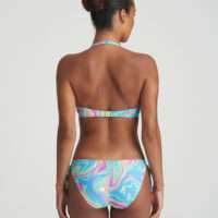 ARUBANI Ocean Swirl bikini heupslip met koordjes