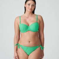 MARINGA Lush Green bikini heupslip met koordjes