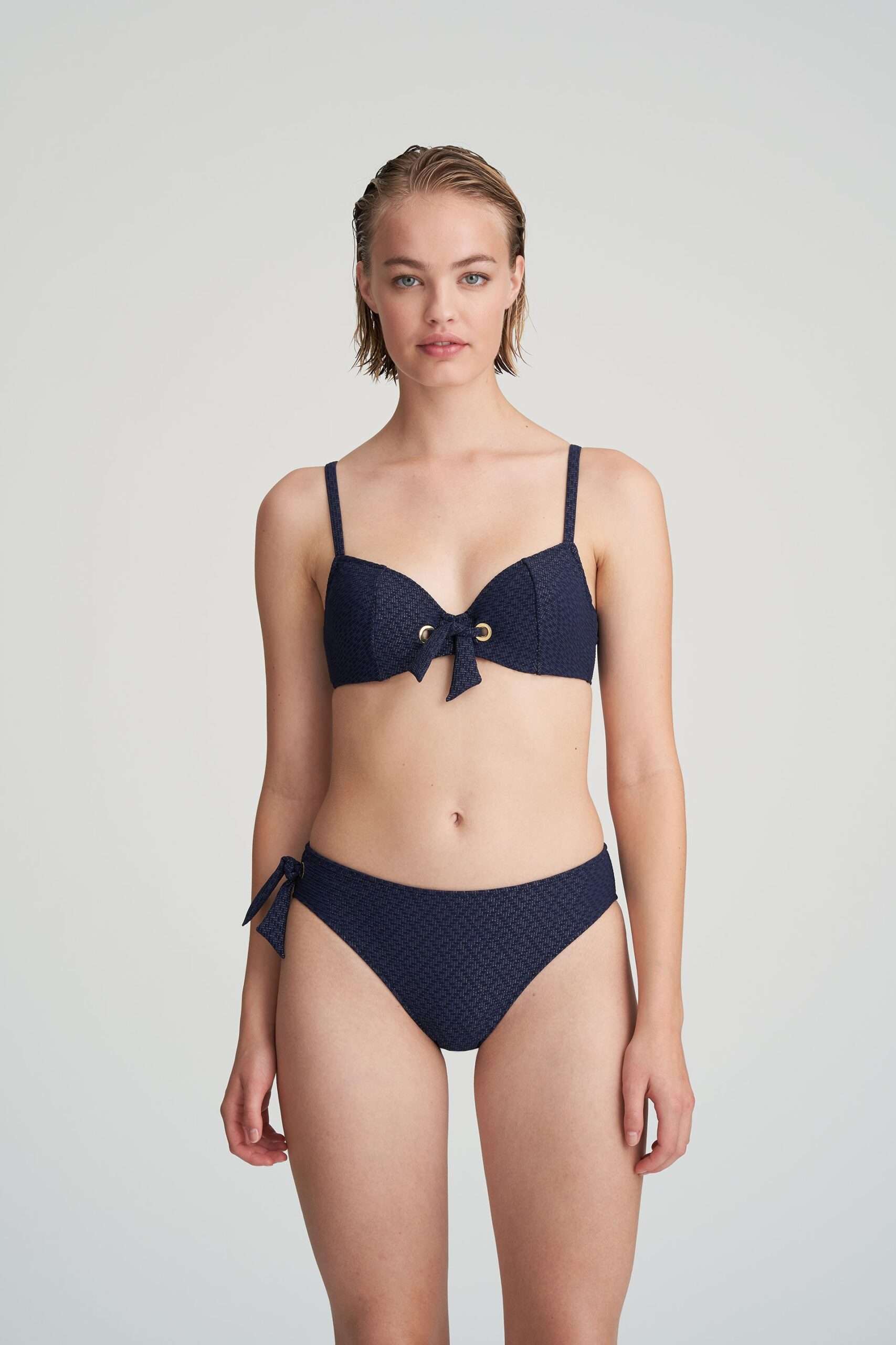 VALENTINA evening blue bikini rioslip