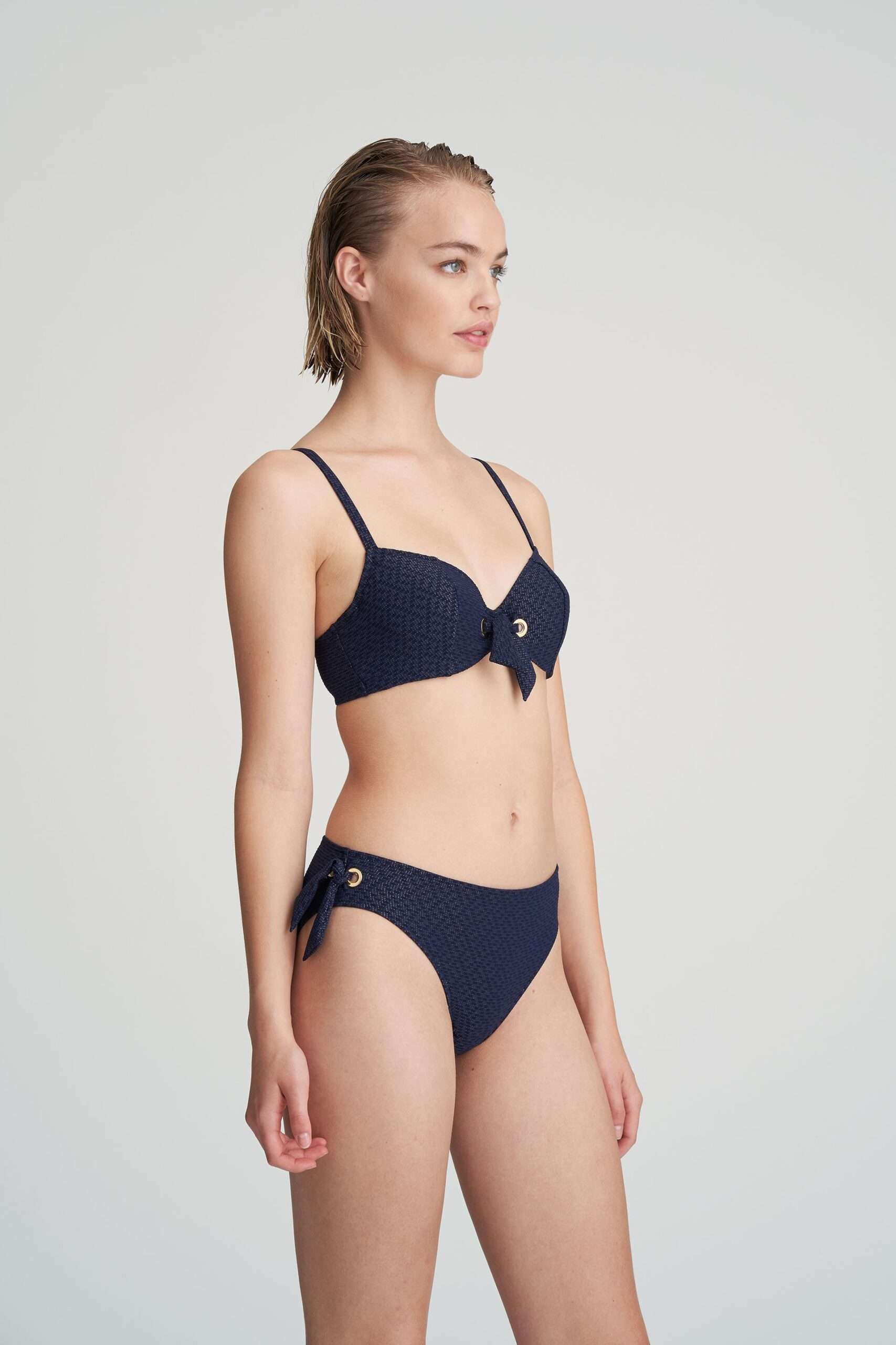 VALENTINA evening blue bikini rioslip