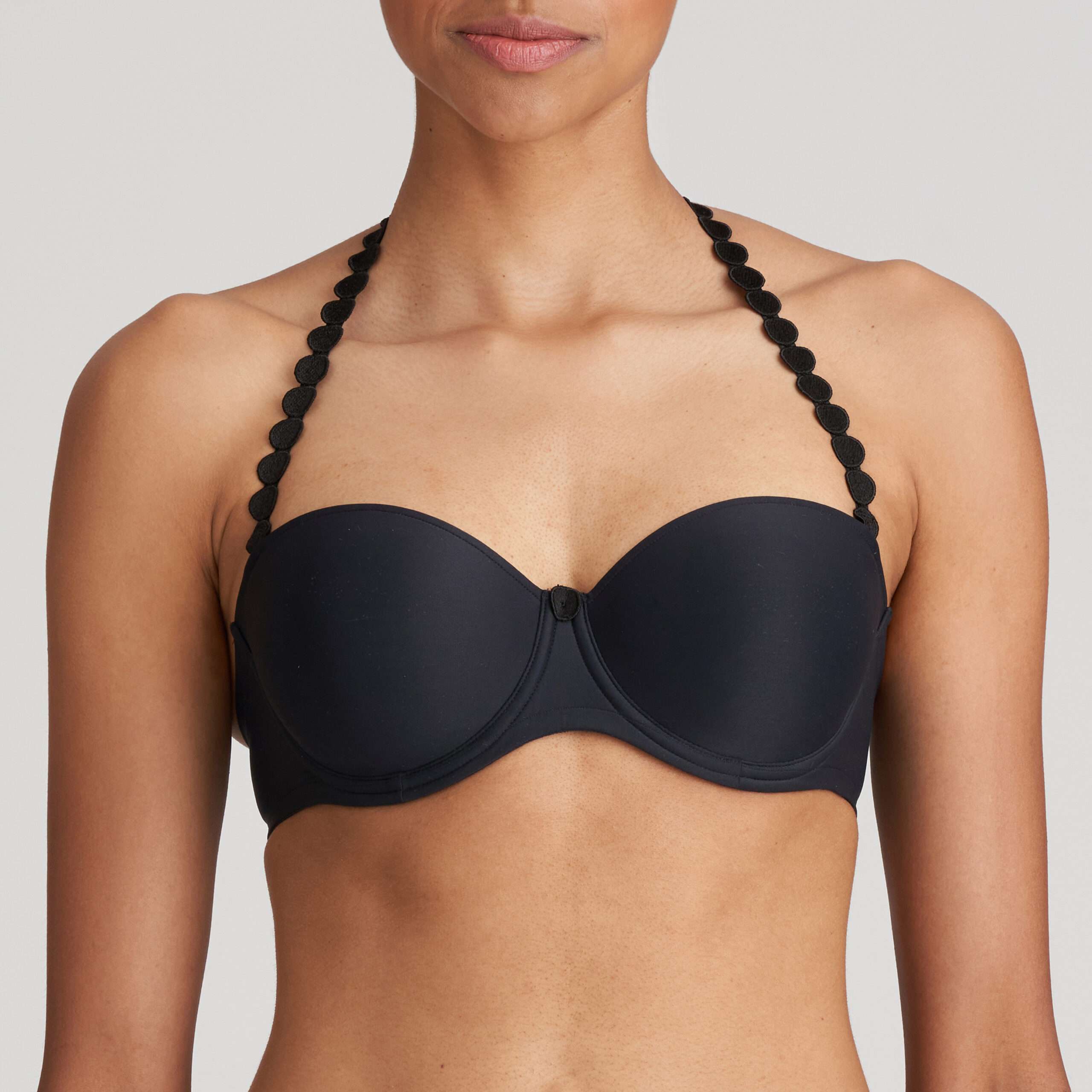 TOM charbon mousse bh - strapless TOM charbon mousse bh - strapless