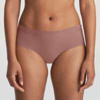 LOUIE satin taupe short