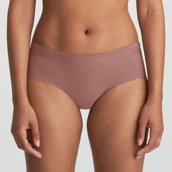 LOUIE satin taupe short