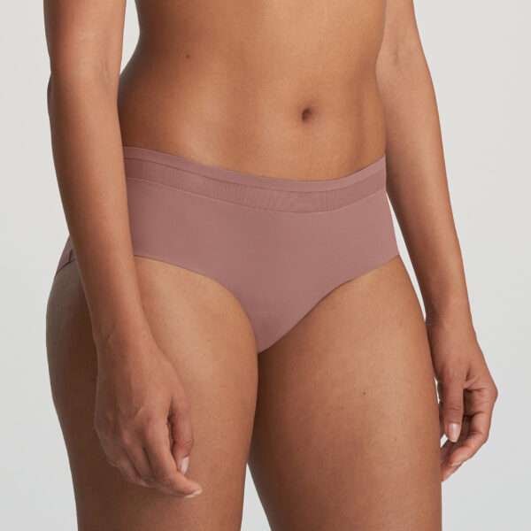 LOUIE satin taupe short