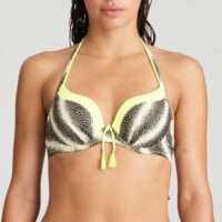 MURCIA Yellow flash bikini hartvorm met mousse