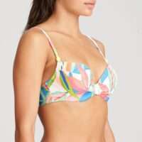 TARIFA Tropical blossom bikini diep decol. met mousse