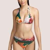 WOOLF garden haltertriangelbikini mousse