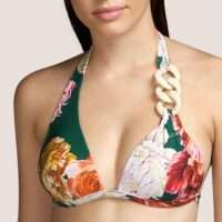 WOOLF garden haltertriangelbikini mousse WOOLF garden haltertriangelbikini mousse