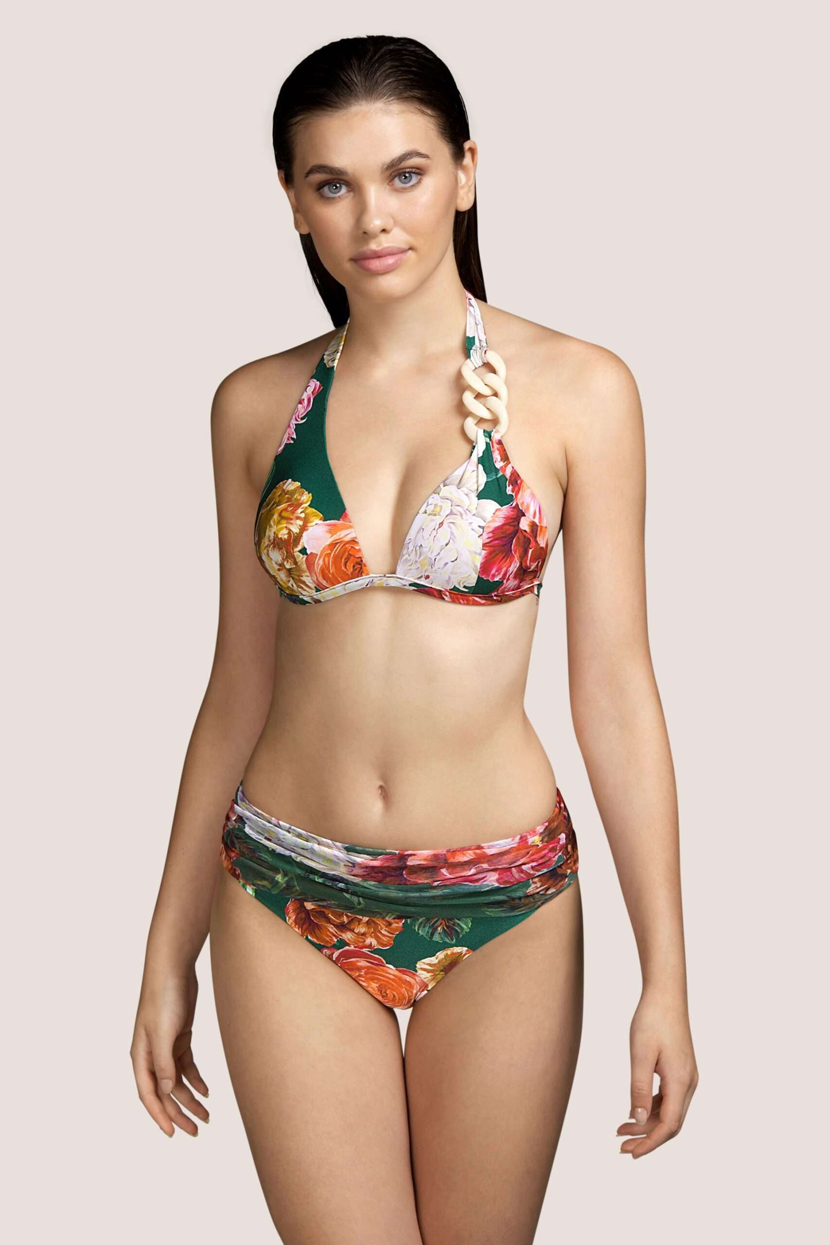 WOOLF garden haltertriangelbikini mousse WOOLF garden haltertriangelbikini mousse