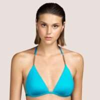 DE GOUGES caribbean sea haltertriangelbikini mousse