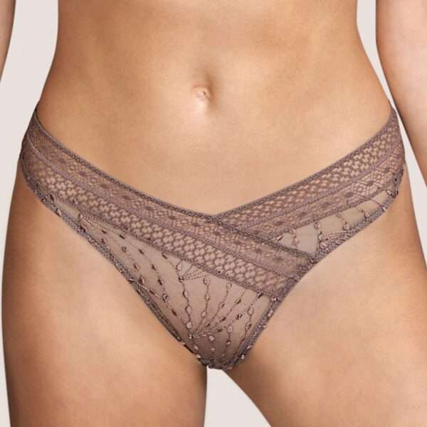 VAUGHAN Caribe Taupe luxe string