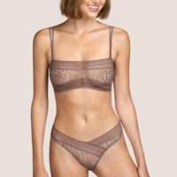 VAUGHAN Caribe Taupe luxe string