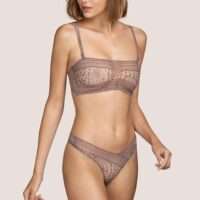 VAUGHAN Caribe Taupe luxe string