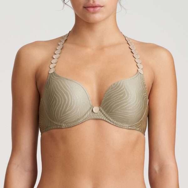 TOM golden olive mousse bh hartvorm