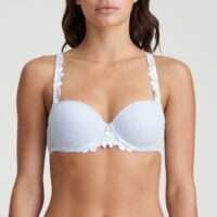 AGNES Pale Blue balconnet bh met mousse cups