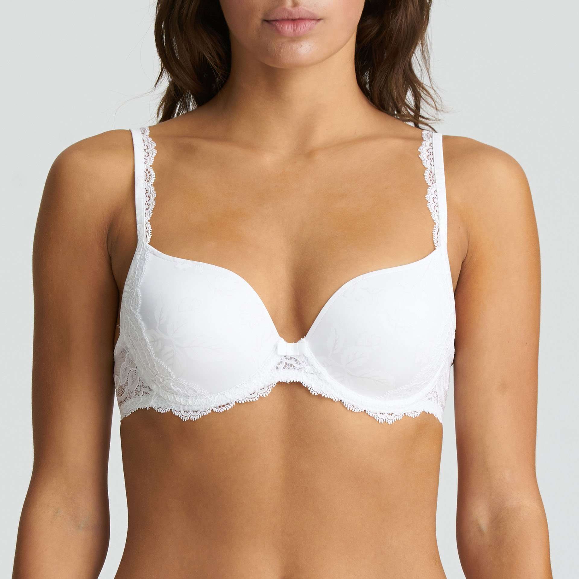 SYLVIA wit mousse bh hartvorm SYLVIA wit mousse bh hartvorm