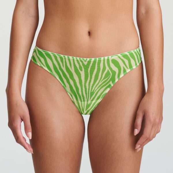 TRISTAN vert bambou string