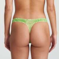 TRISTAN vert bambou string