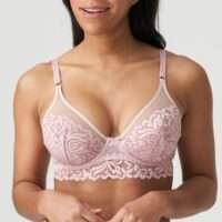 ELIS Vintage Pink plunge bh longline