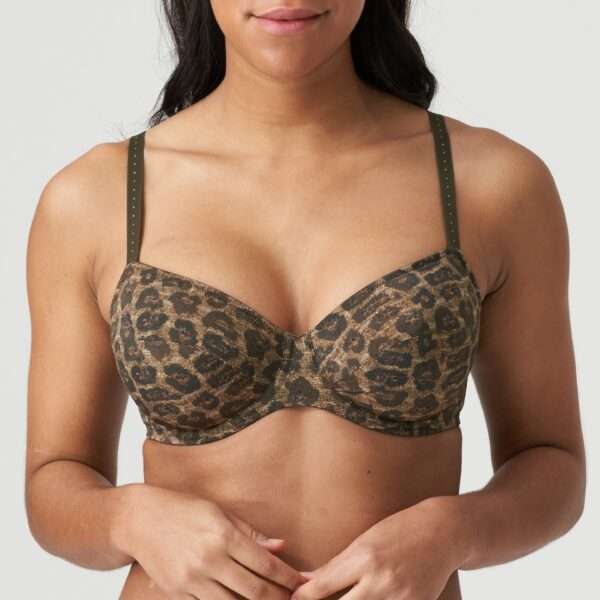 HUGH olive green volle cup bh
